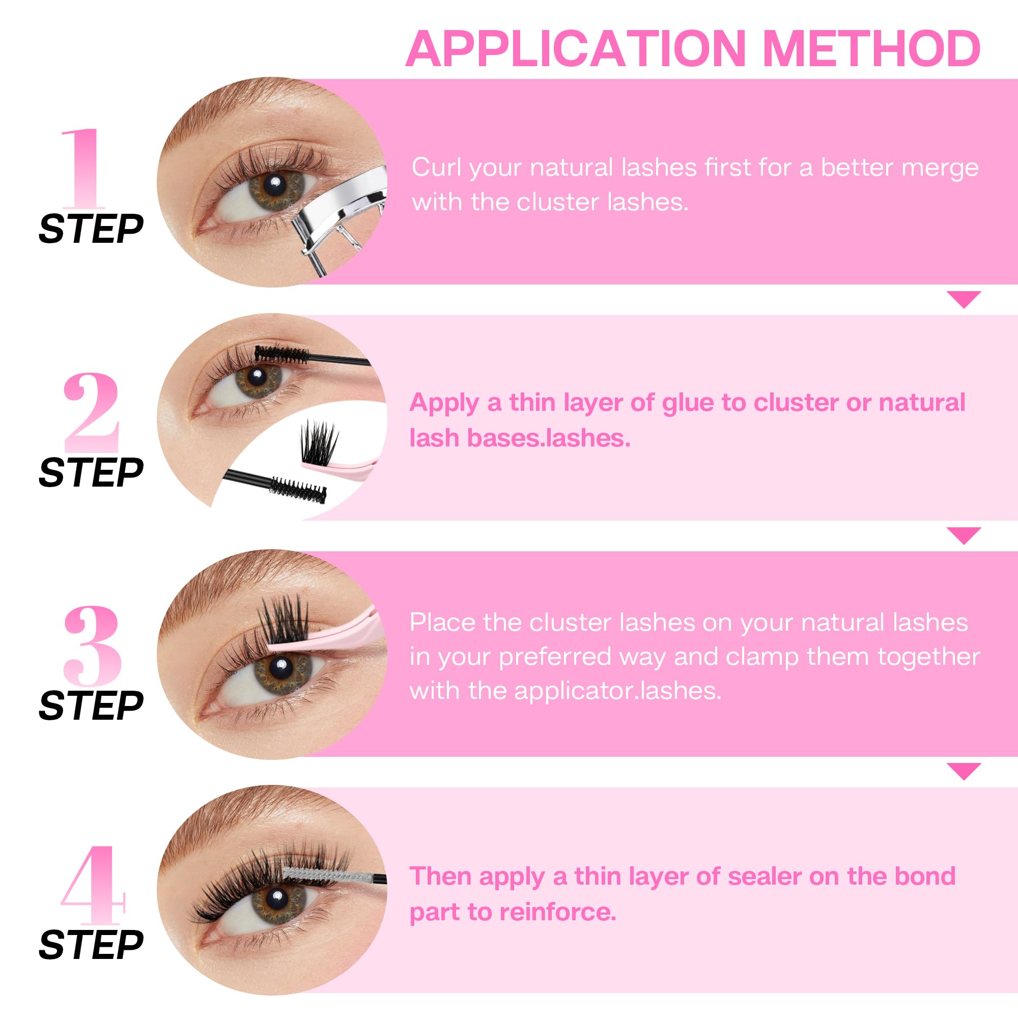 CALAILIS Lash Glue secado rápido para fijación eficiente
