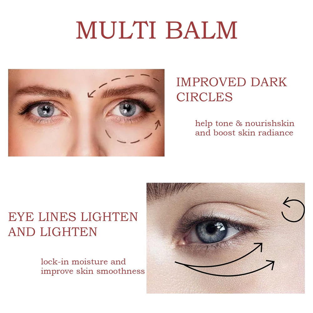 Bálsamo Calcium Multi Balm para contorno de ojos: humectación duradera.