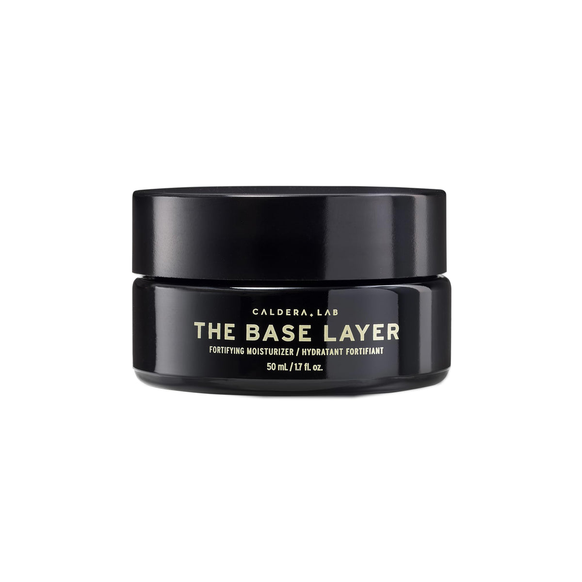Caldera + Lab La Capa Base: bote de crema para hidratación diaria.