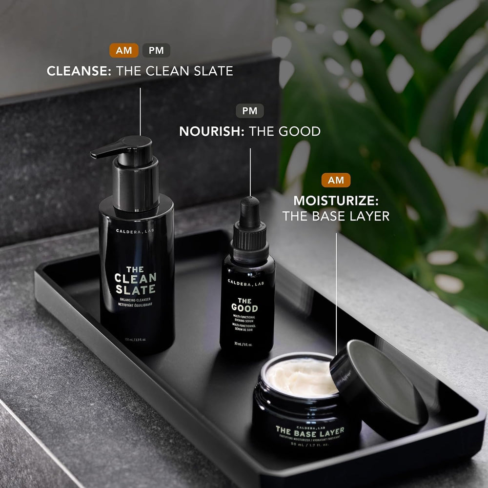Caldera + Lab Régimen Rico crema hidratante diaria, confort y nutrición para la piel.