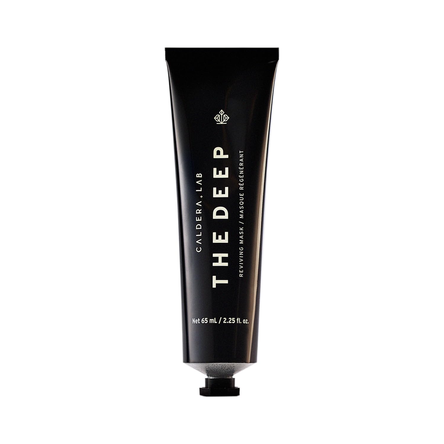 Caldera + Lab The Deep: mascarilla de arcilla en tarro para exfoliación suave.
