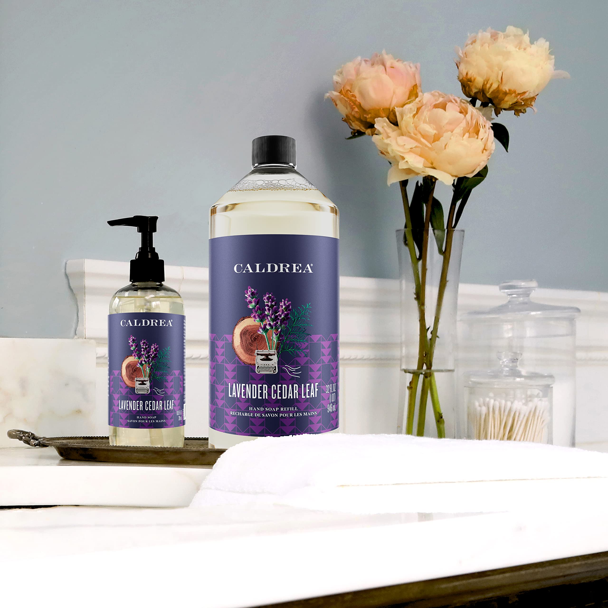 Caldrea Jabón de Mano con glicerina vegetal para humectación suave