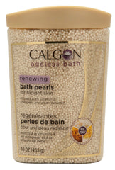 Calgon Ageless Renewing Pearls en botella, experiencia de baño lujosa para relajación diaria