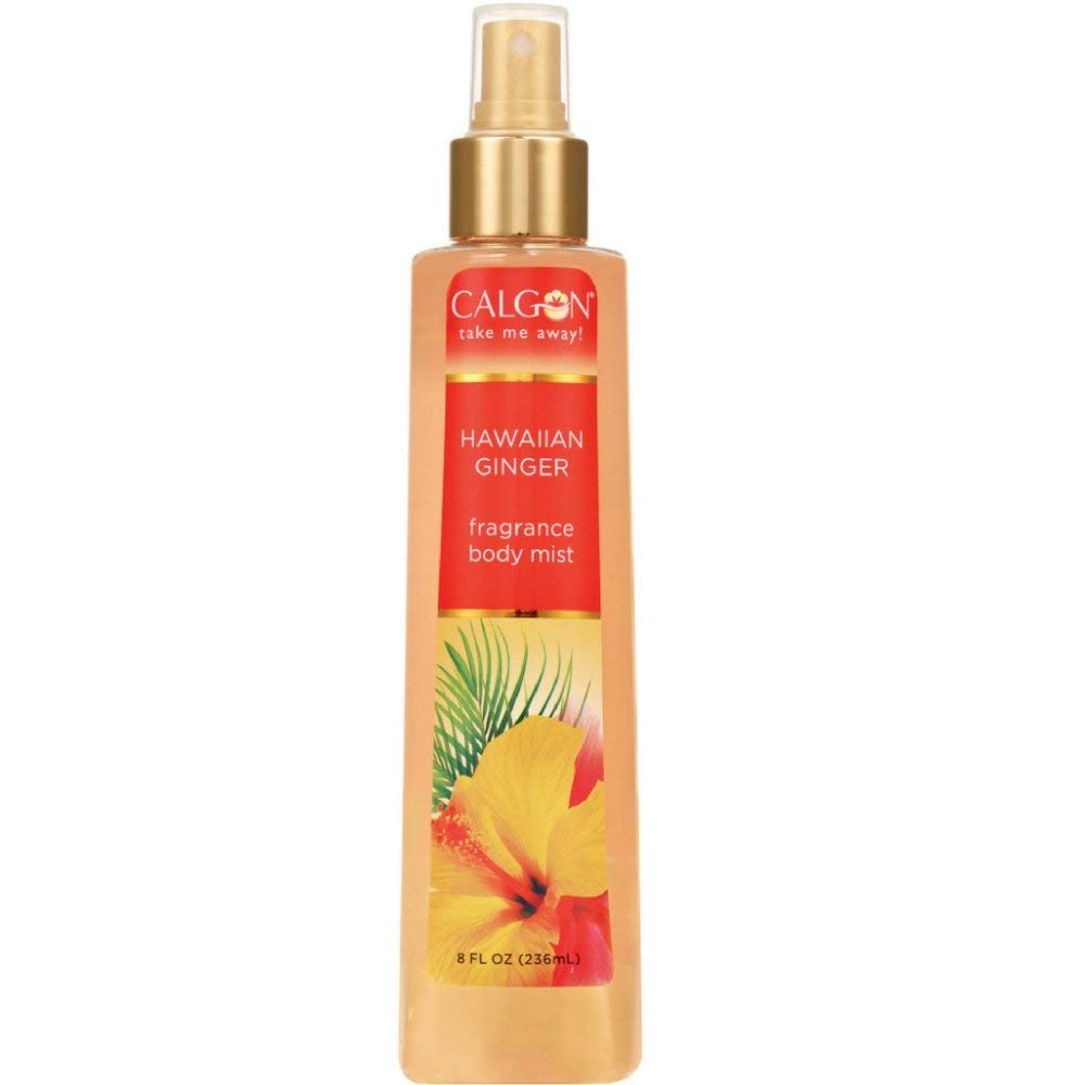 Calgon Bruma Corporal Jengibre Hawaiano para refrescar la piel y elevar el ánimo
