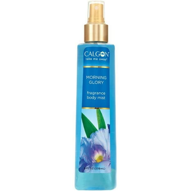 Calgon Morning Glory fragancia para cuerpo en frasco de 8 oz.