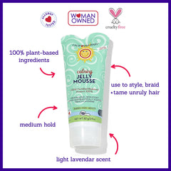 California Baby gel para cabello de niños, aplicación fácil para pelos rebeldes.