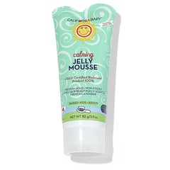 California Baby gel para cabello de niños, frasco visible, peinados suaves.