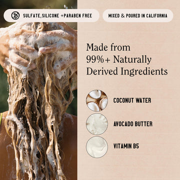 Aroma a coco tostado de California Naturals para experiencia sensorial