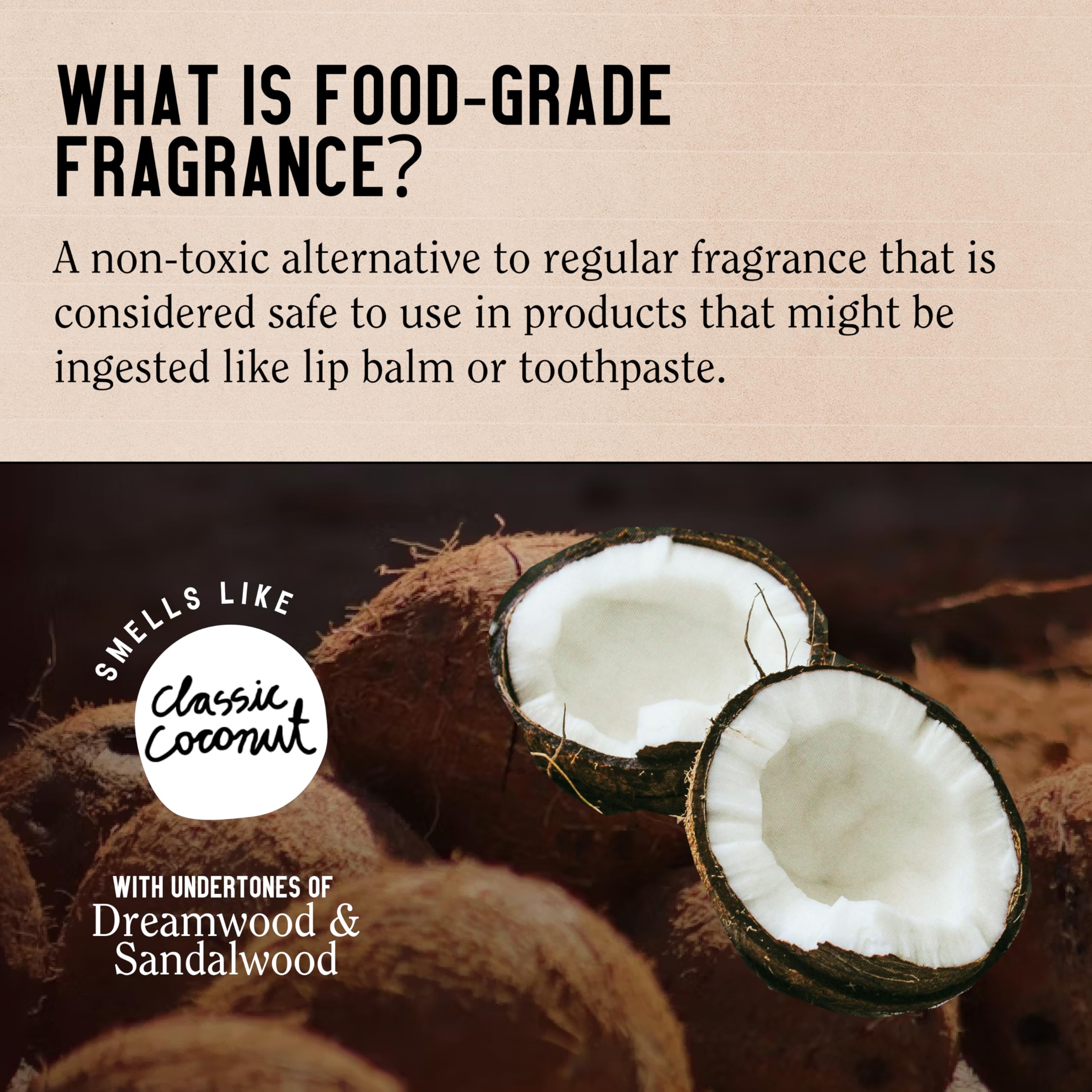 California Naturals Body Wash with coconut oil nourishes while cleansing.