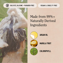 California Naturals Champú Hidratante espuma ligera que limpia sin resecar.