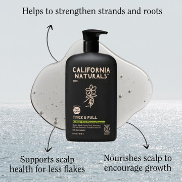 California Naturals Regro Shampoo espuma: limpieza suave y estimulante.