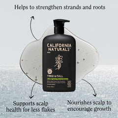 California Naturals Regro Shampoo espuma: limpieza suave y estimulante.