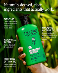 California Naturals Body Wash with aloe vera for soothing hydration.
