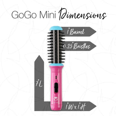 Calista GoGo Mini: tecnología Fusion iónica y cerámica para volumen suave y brillo.
