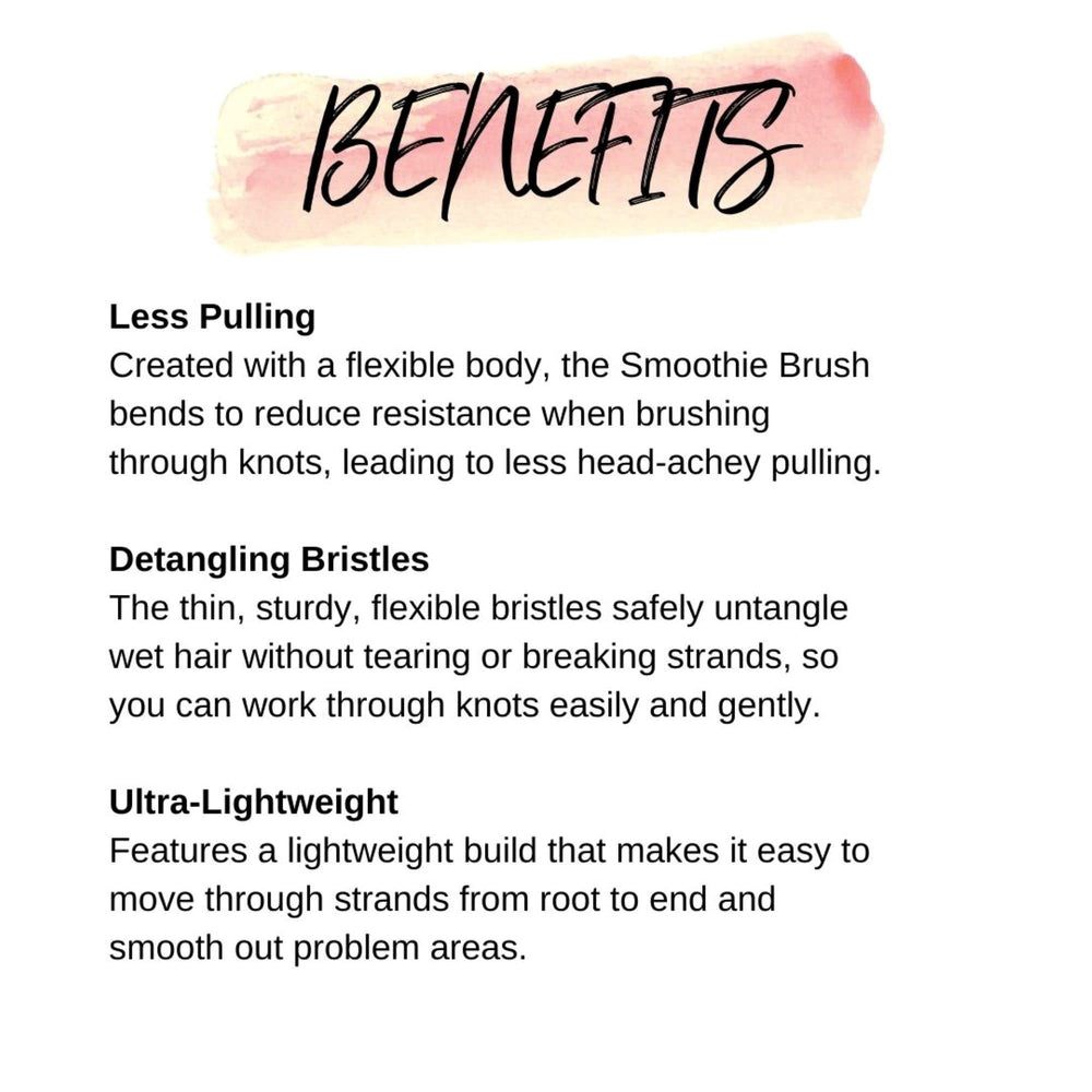 Calista Smoothie Brush manejo ergonómico para mayor control y confort