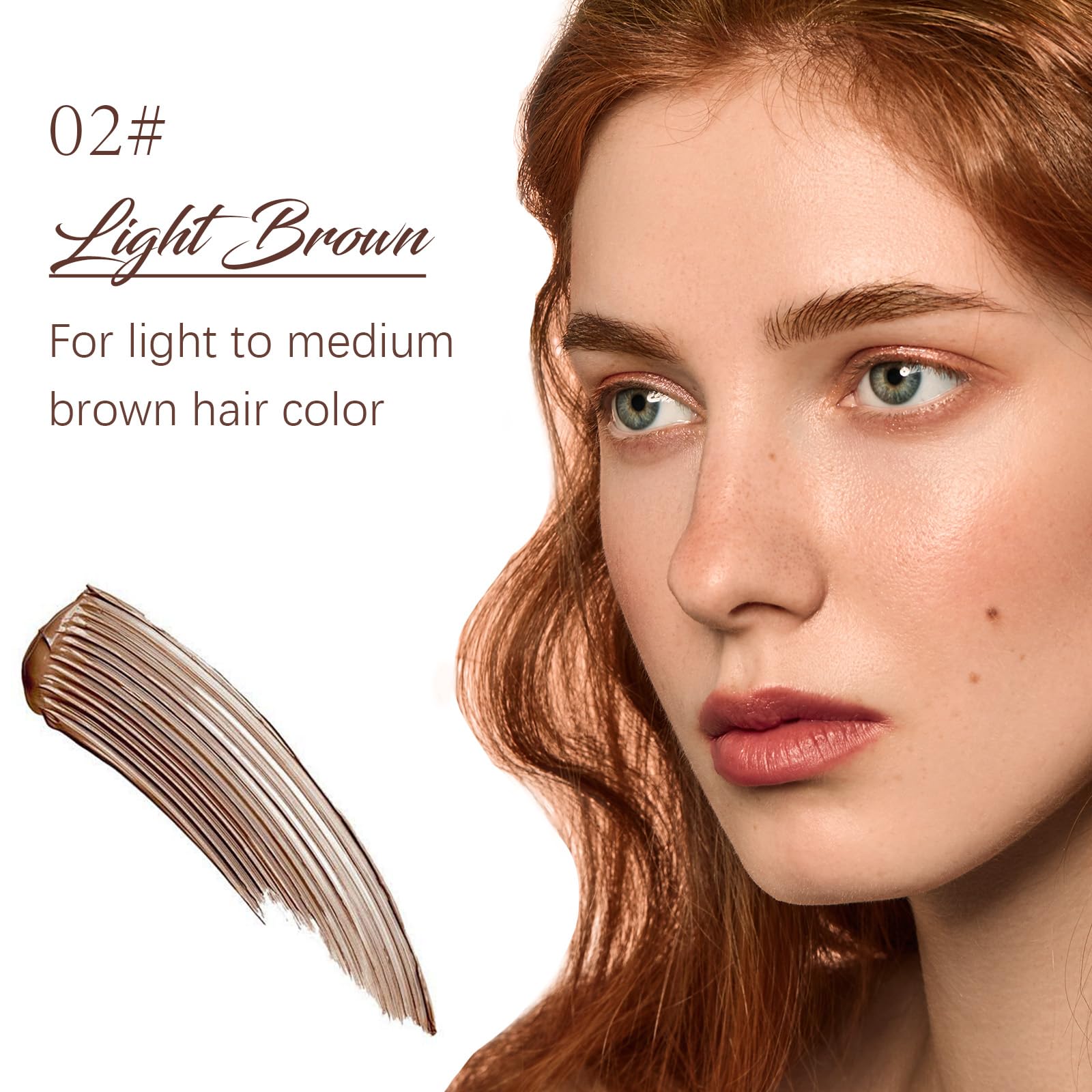 Callmynm cejas tinta resistente al agua, dura hasta 72 horas.