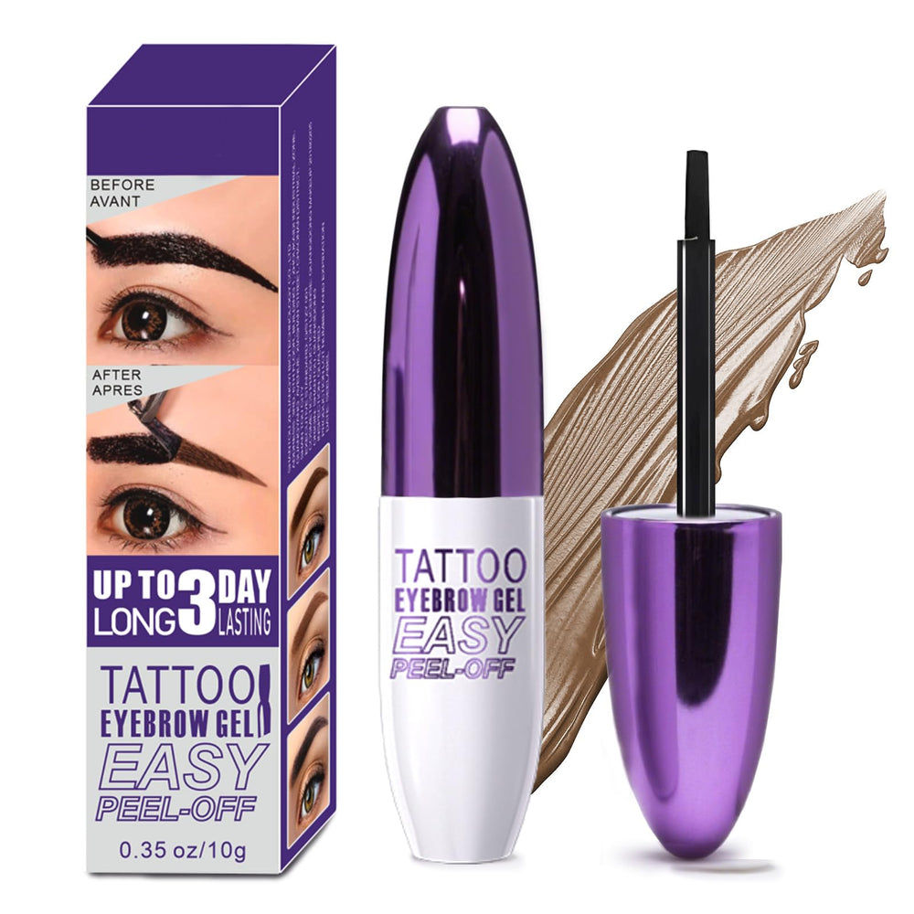 Callmynm gel cejas desprendible, aplicacion precisa para cejas naturales.