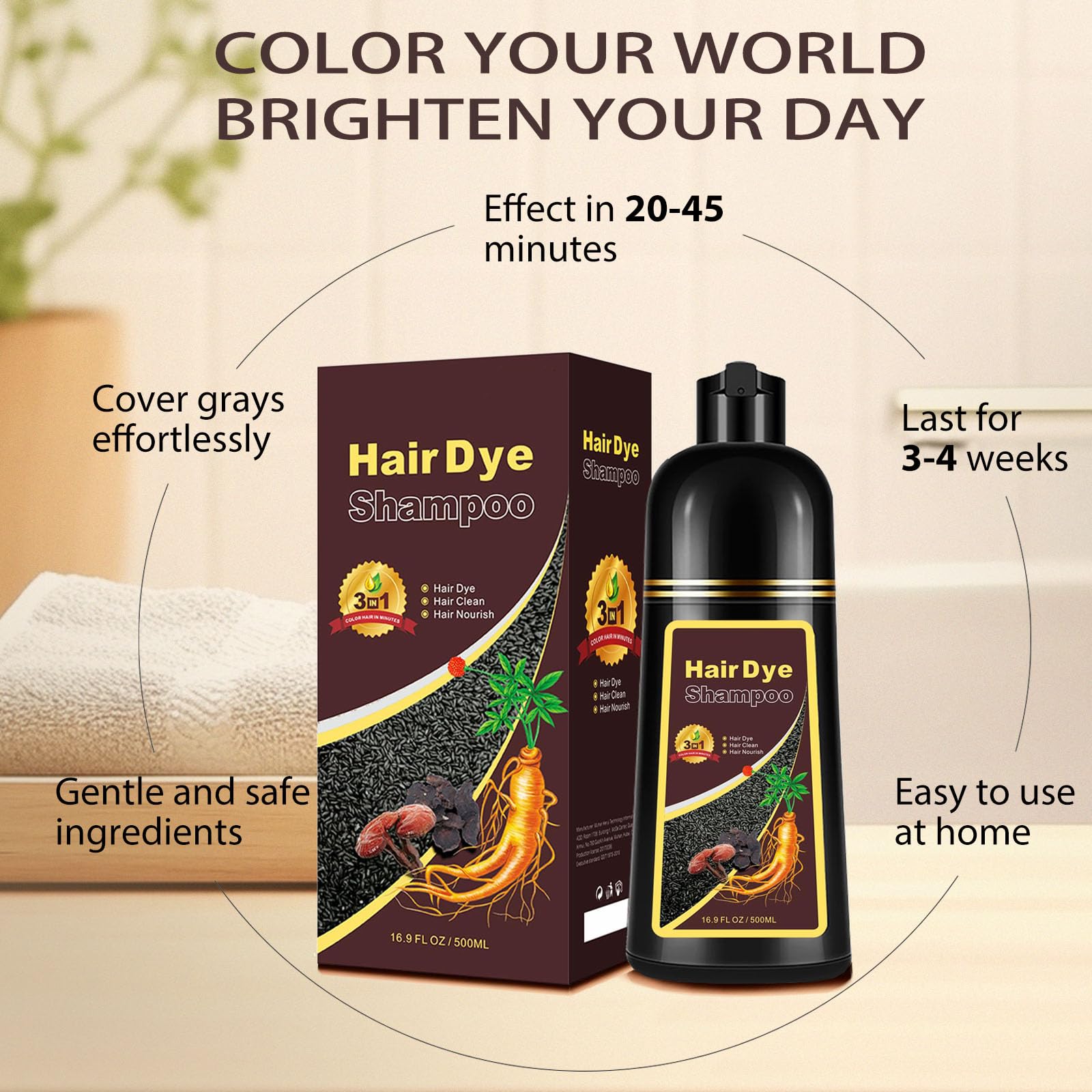 Callmynm Herbal formula nourishes while coloring for a refreshed feel.