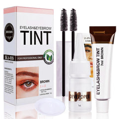 Callmynm Lash Color Kit empaque elegante para cejas y pestañas, color duradero