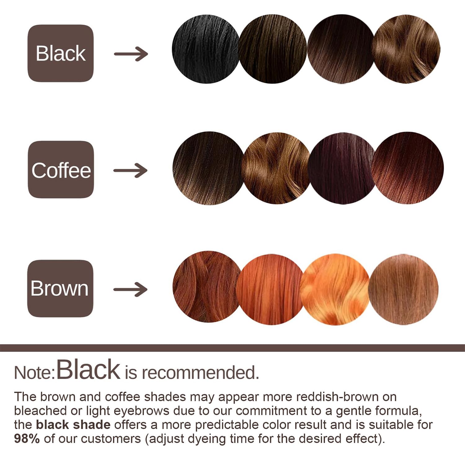 Callmynm Lash Color Kit ingredientes naturales suaves para piel sensible