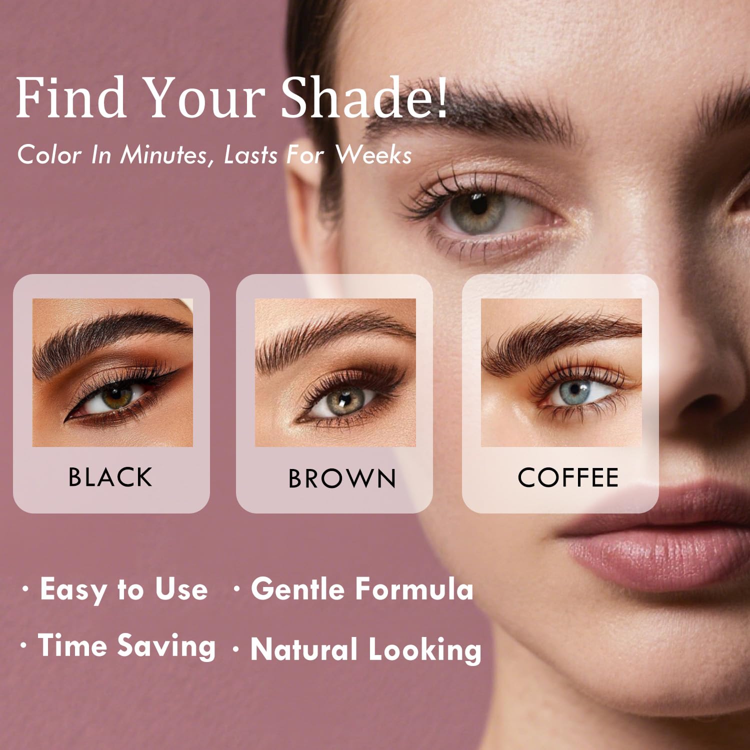 Callmynm Lash Color Kit: mezcla y aplicadores listos para uso doméstico.