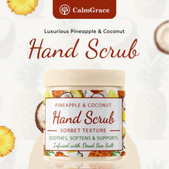 CalmGrace sales del mar, exfoliación mineral para manos