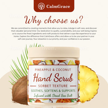 CalmGrace textura sorbete, exfoliación suave