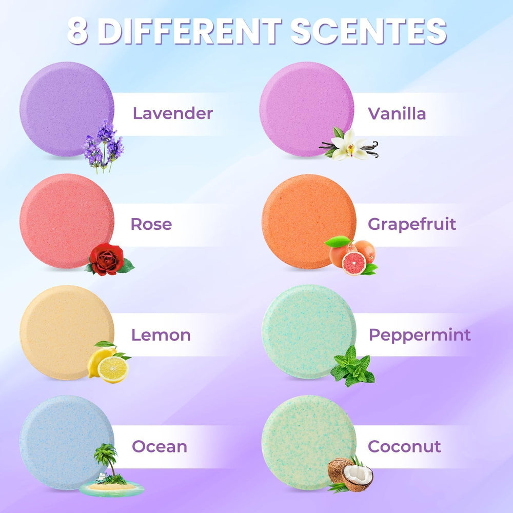 CalmNFiz Coconut Shower Steamer transports you to a tropical moment.