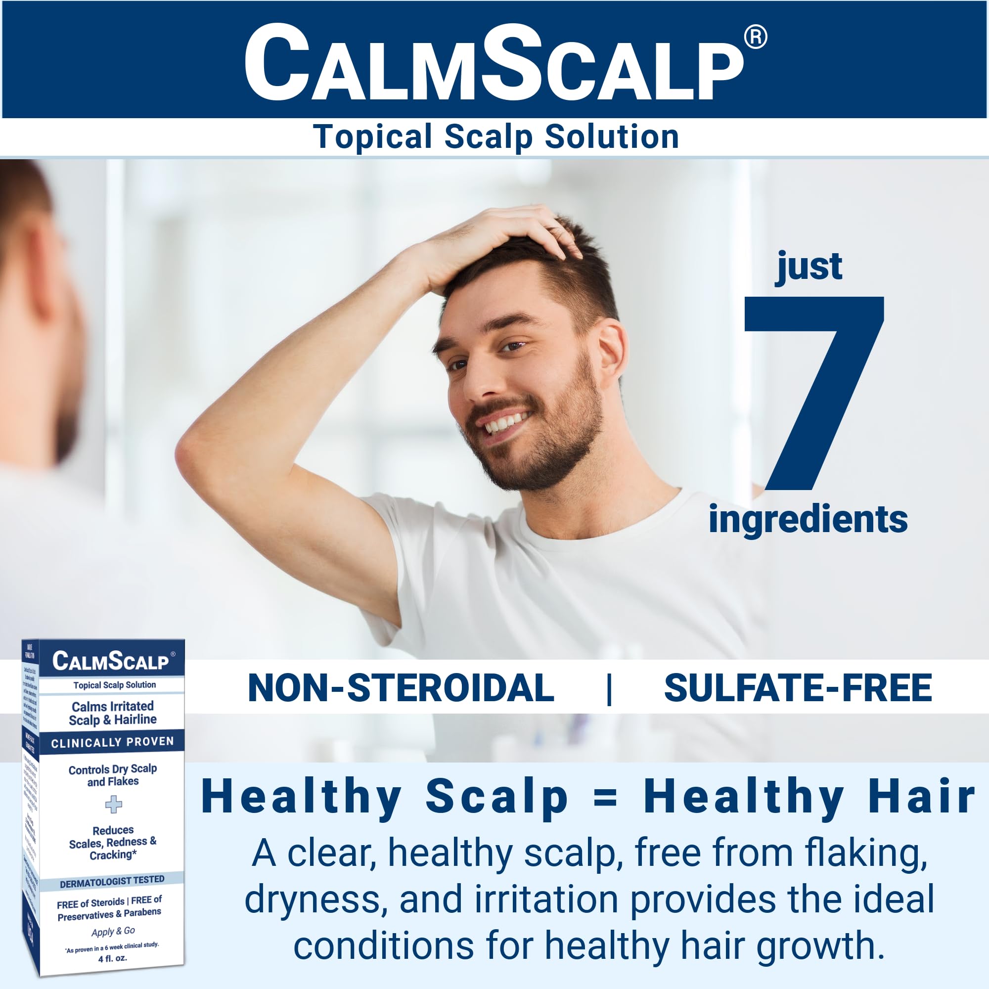 CalmScalp producido en EEUU con fórmula libre de crueldad