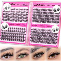 Calphdiar conjuntos de pestañas naturales sutiles para look diario suave.
