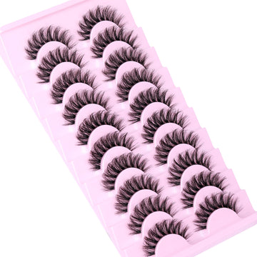 Calphdiar estuche de 10 pares para maquillaje