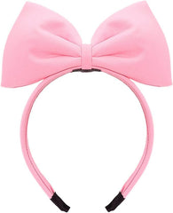 Diadema Calsgkspray con lazo rosa dulce para un look festivo y cómodo