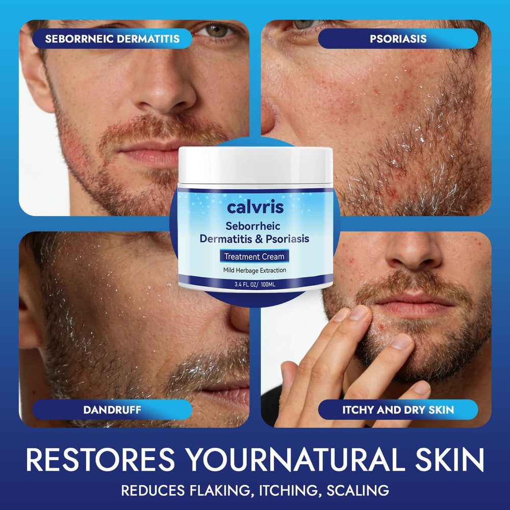 Calvris Scalp Comfort Balm shows a cooling sensation after application.