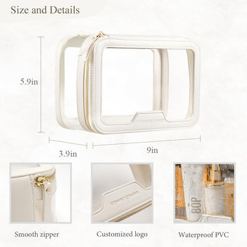 Camdeez ROWNYEON dimensiones 9x3.9x5.9 pulgadas para viaje