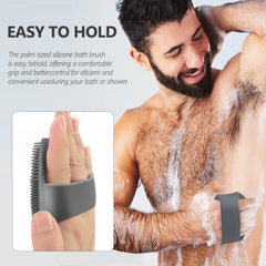 CAMENDE cepillos exfoliación cuerpo silicona, exfoliación precisa para espalda y pies.