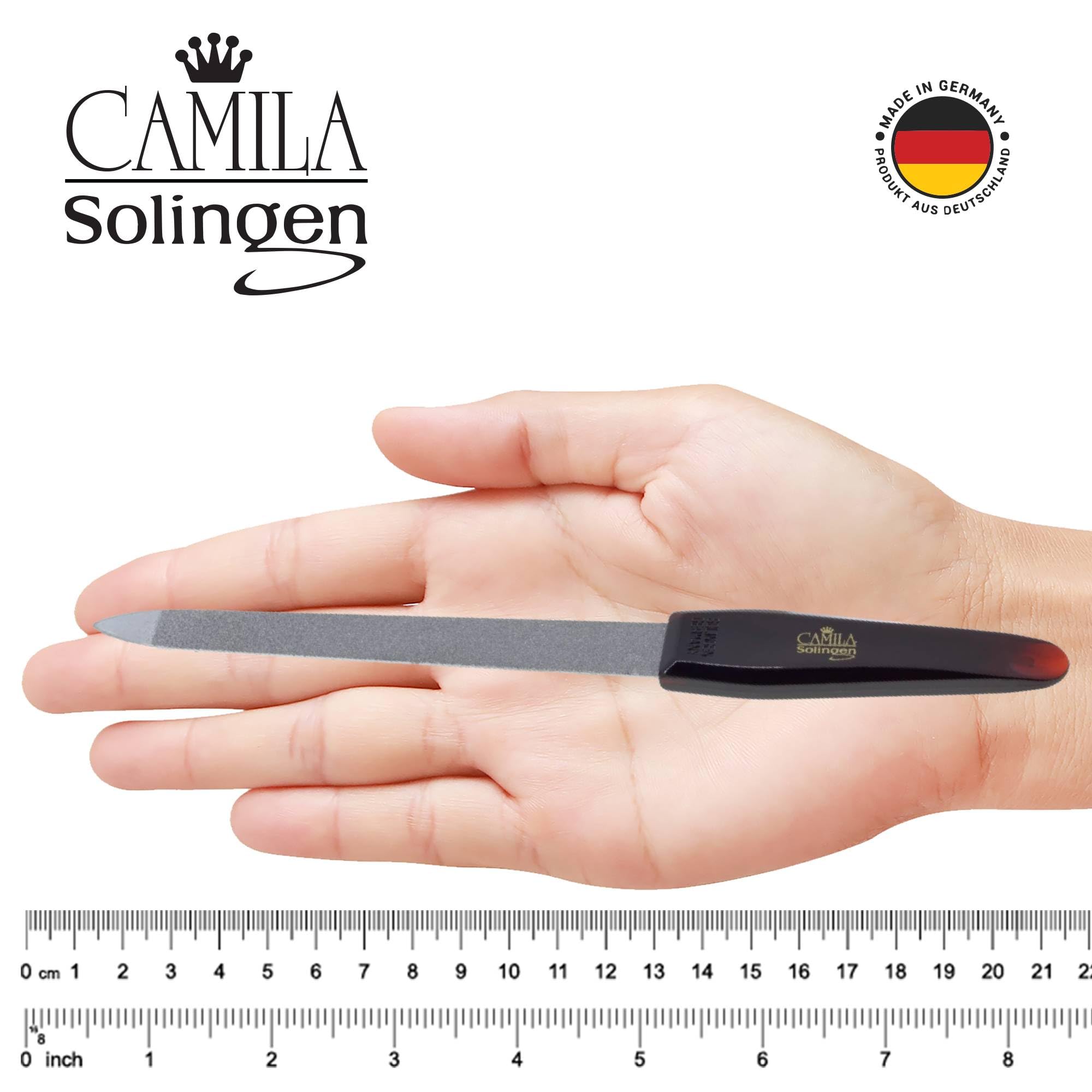 Acabado zafiro de Camila Solingen CS19 desliza sin enganchar.