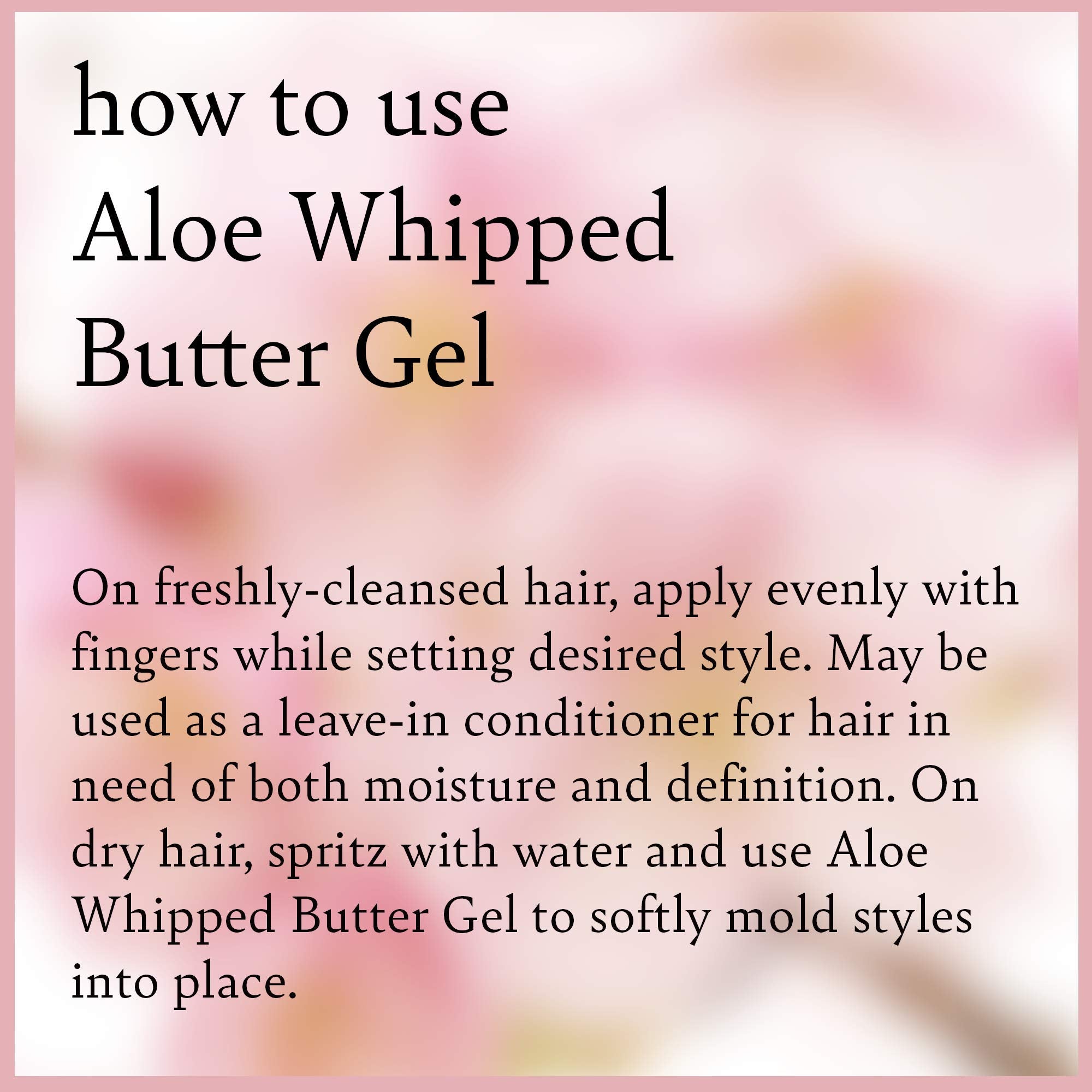 Ingredientes naturales aloe y macadamia en Camille Rose gel