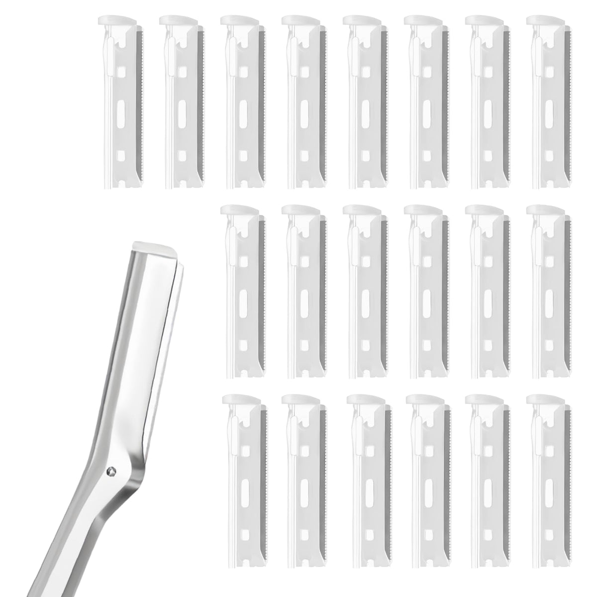 CAMTOVGCA hojas de repuesto para Tweezerman, cuchilla precisa para dermaplaning.