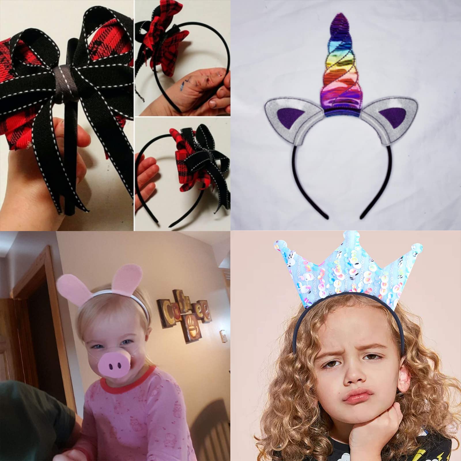 Diadema de 1 cm Candygirl para peinados firmes y cómodo ajuste.