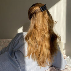 Canitor clip cabello mariposa champagne 1-9 pulgadas, opción ligera para cabellos finos.