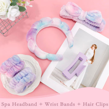 Canitor pinza para el cabello, sujeta mechones durante maquillaje y lavado.