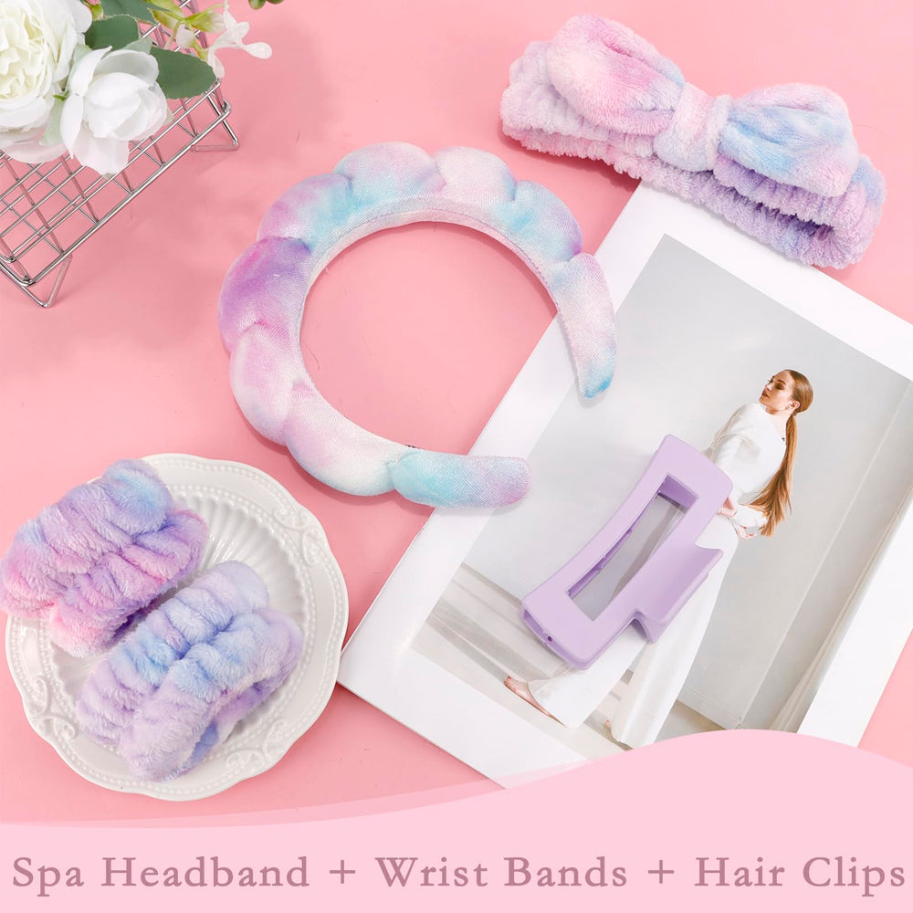 Canitor pinza para el cabello, sujeta mechones durante maquillaje y lavado.