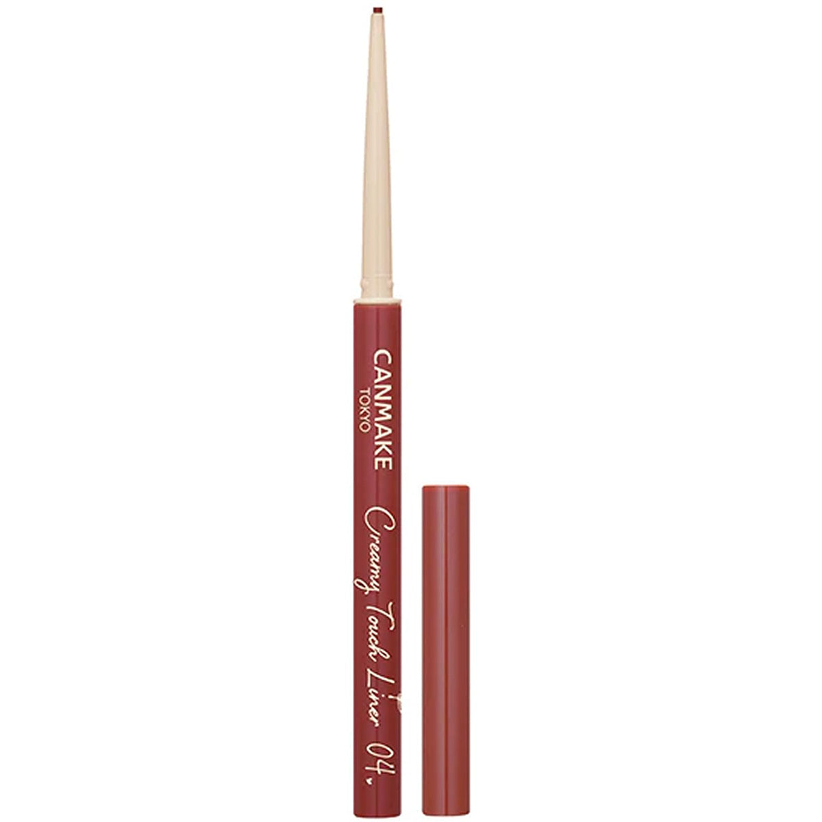 CANMAKE Creamy Touch Liner, aplicación suave para trazos precisos