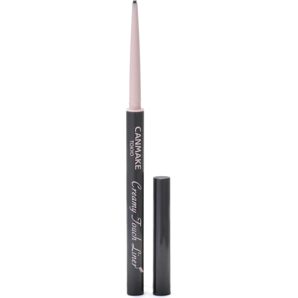 CANMAKE Delineador Cremoso Toque Suave 01 Negro Intenso en aplicación precisa y duradera