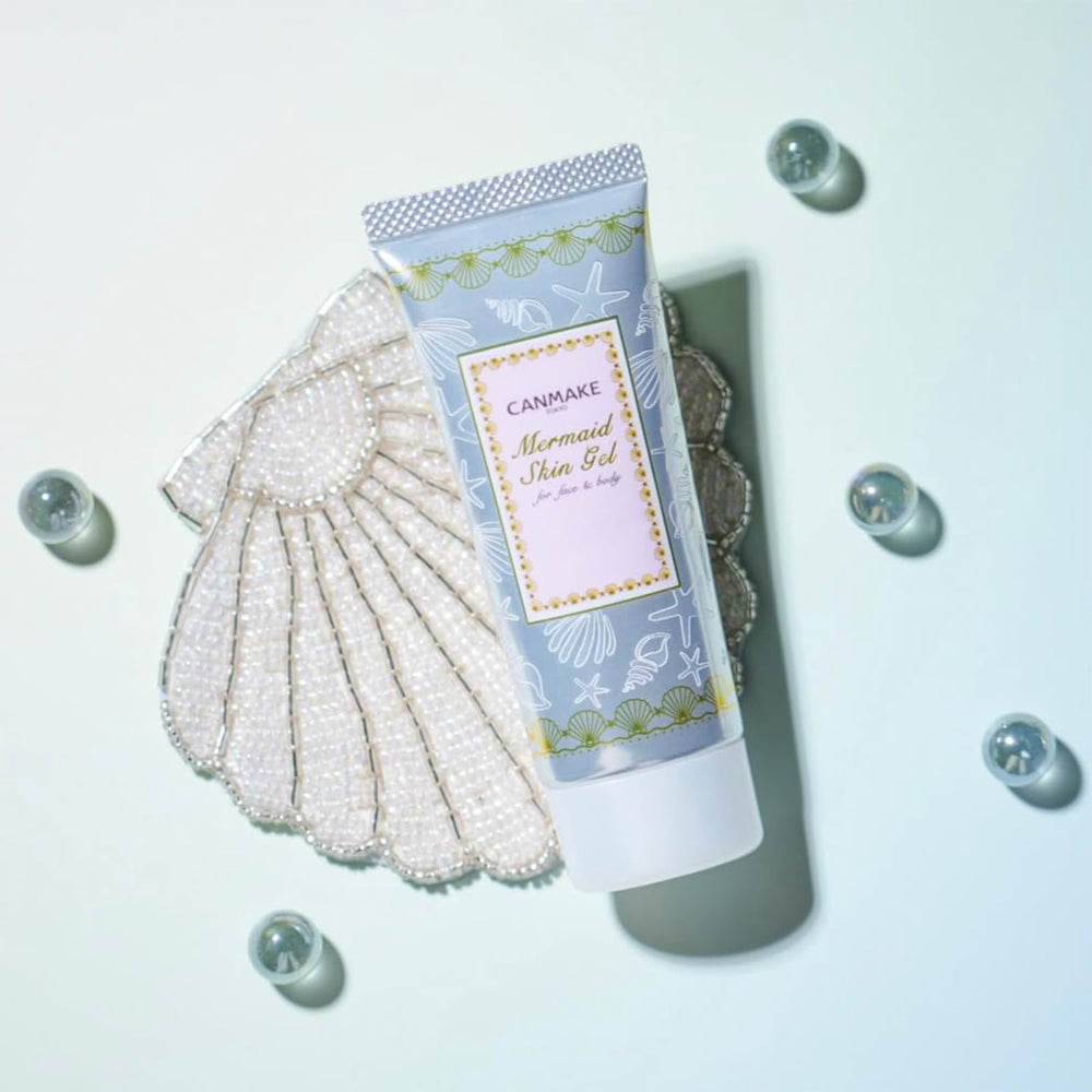 CANMAKE Mermaid Skin Gel 01 Clear: brillo suave que ilumina sutilmente