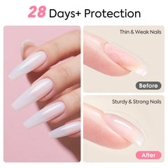 CANNI Base Gel Rosa Nude, tono rosado neutro para un look elegante y base para arte.