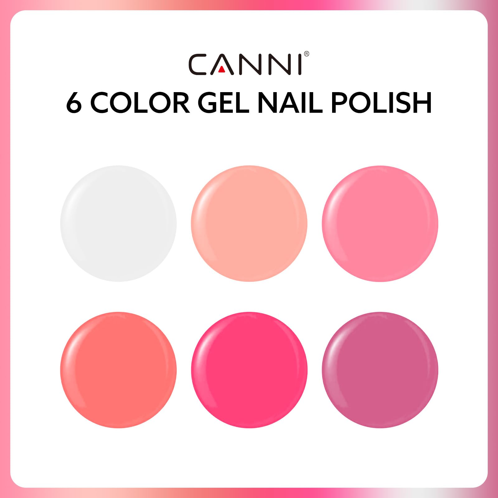 CANNI botella color rosa con diseno 3D cristal, muestra el color con claridad.