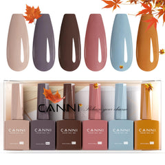 CANNI brown gel bottle view for precise shade selection.