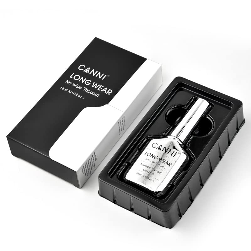 CANNI capa superior compatible con geles curables por ultravioleta para arte