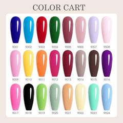CANNI CC1 paleta de colores con muestras de gel para escoger el tono ideal.